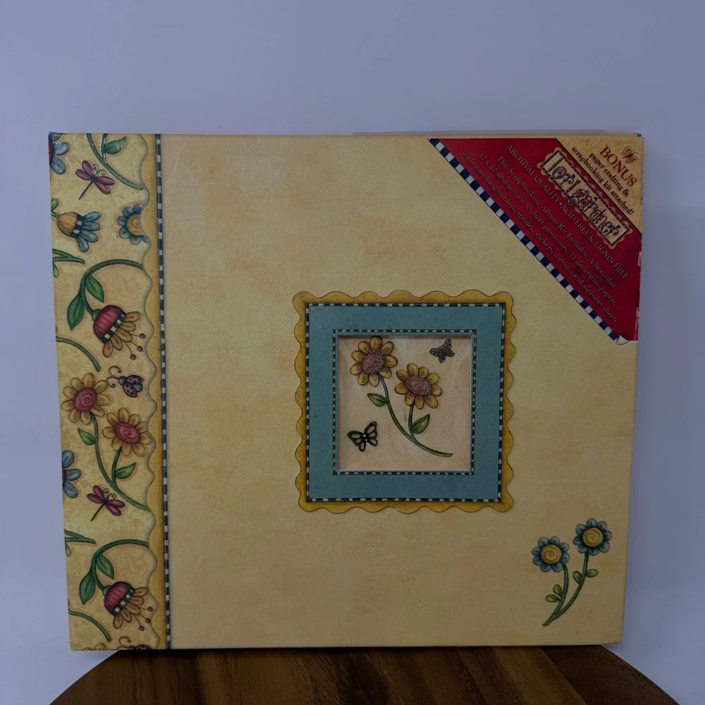 Lori Gardner‎ Whimsical Seasons Scrapbooking Kit Album 12x12 Floral Butterfly